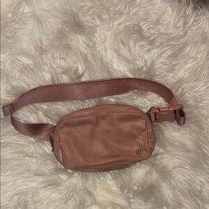 Lululemon pink Belt Bag